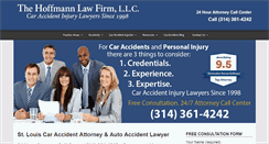 Desktop Screenshot of hoffmannpersonalinjury.com